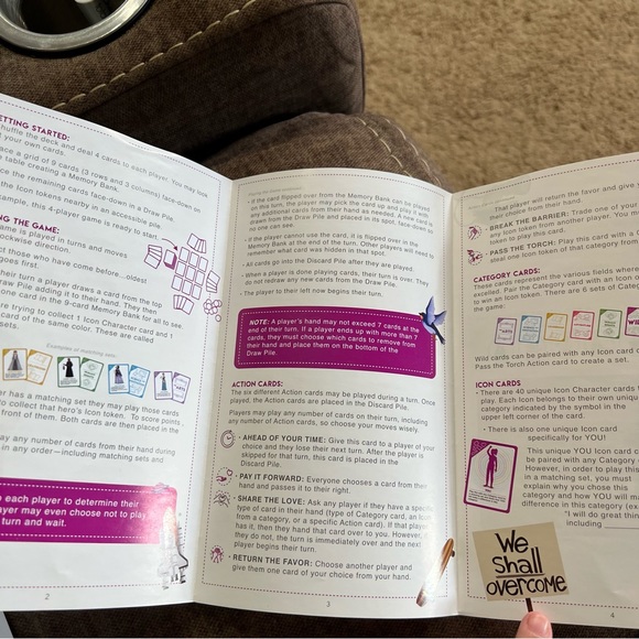 ICONS: Women Who Play to Win, Women Feminist Board Card Game - Picture 3 of 7